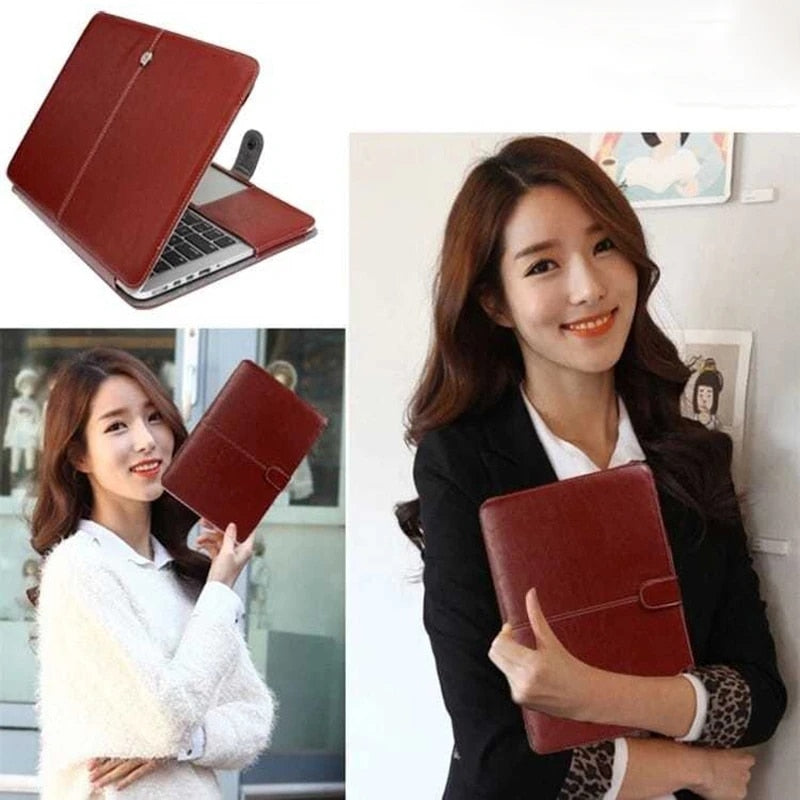 Luxury Laptop Leather Bag