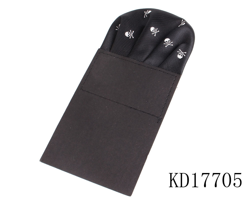 New Casual Slim Skull Ties For Men