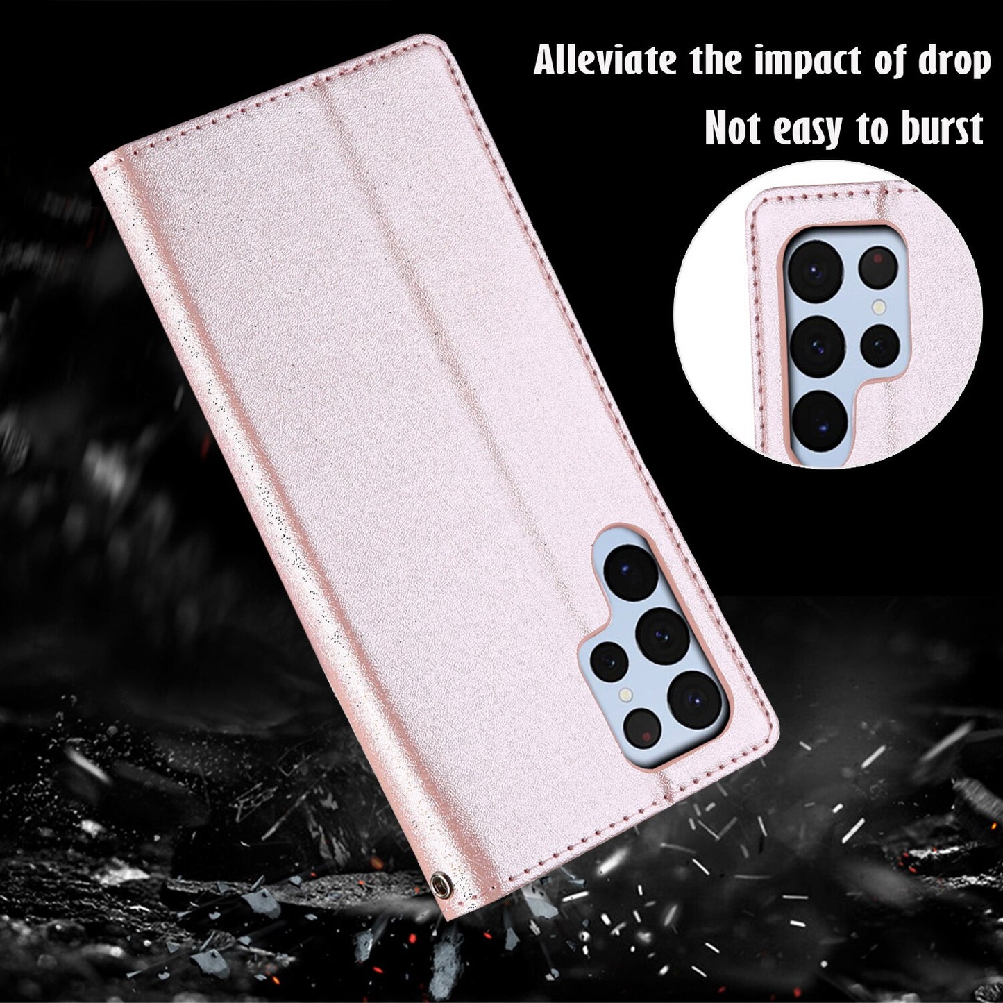 Wallet Leather Phone Case For Samsung Galaxy