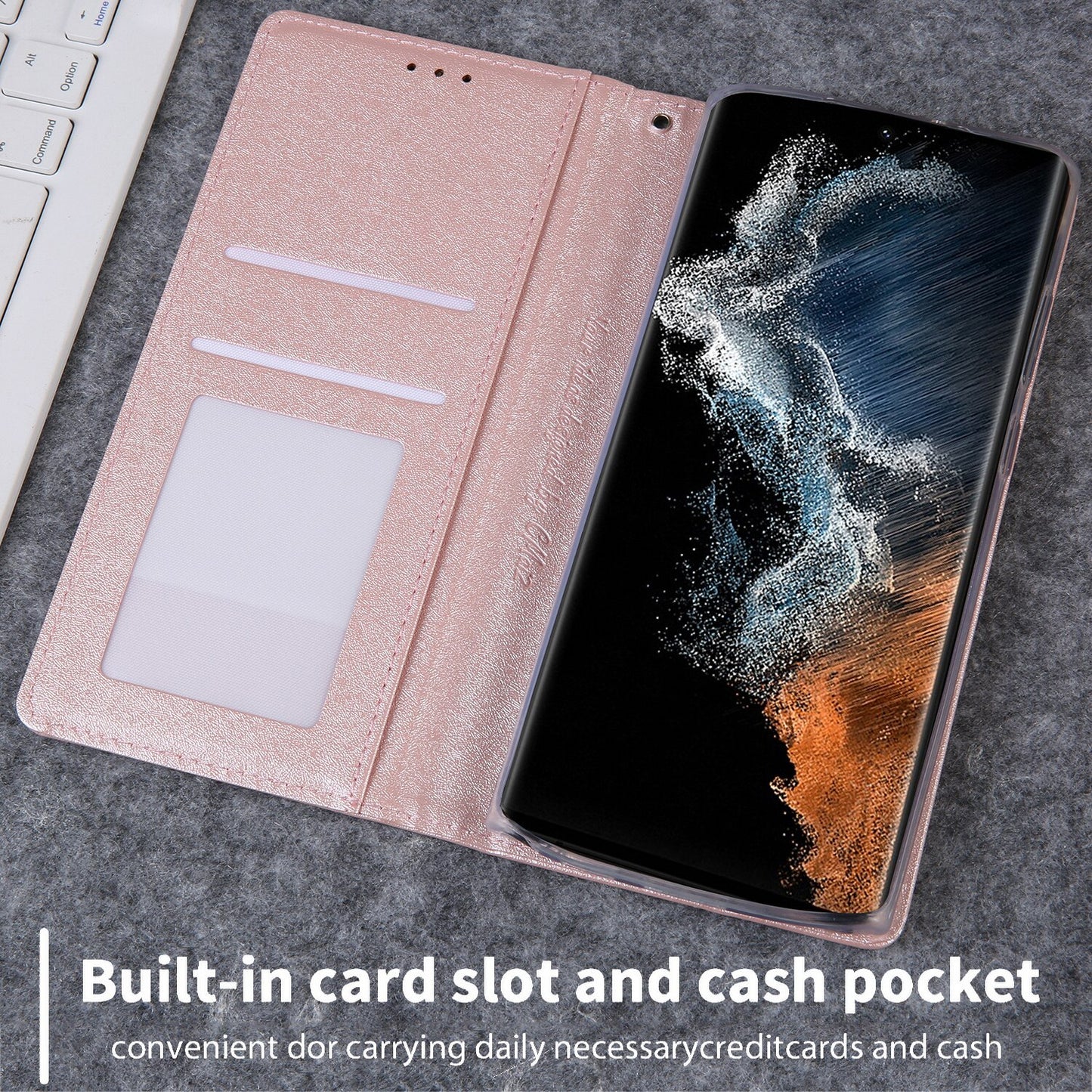 Wallet Leather Phone Case For Samsung Galaxy