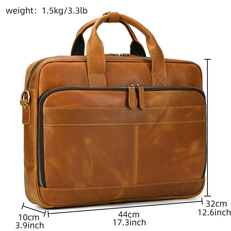 MAHEU Retro Laptop Briefcase