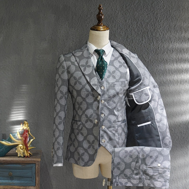 Ternos Masculino Suit Men Leisure Business Formal Dress