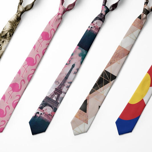 Printed 8cm Mens Ties