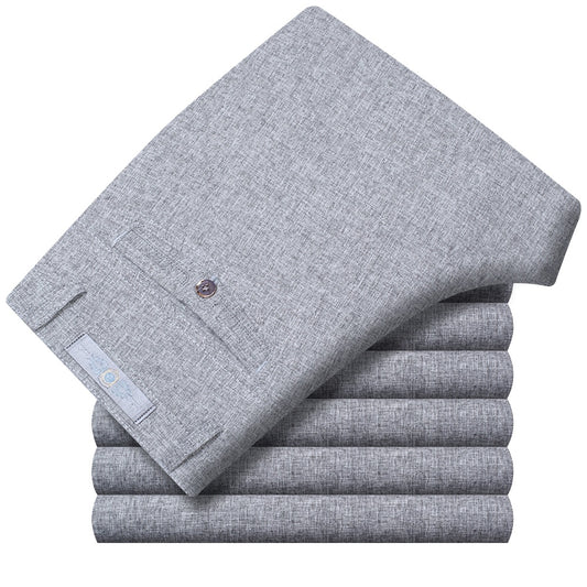 Summer Linen Business Casual Pants For Men