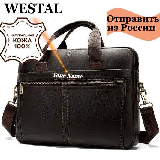 WESTAL Men's Briefcase Men's Bag