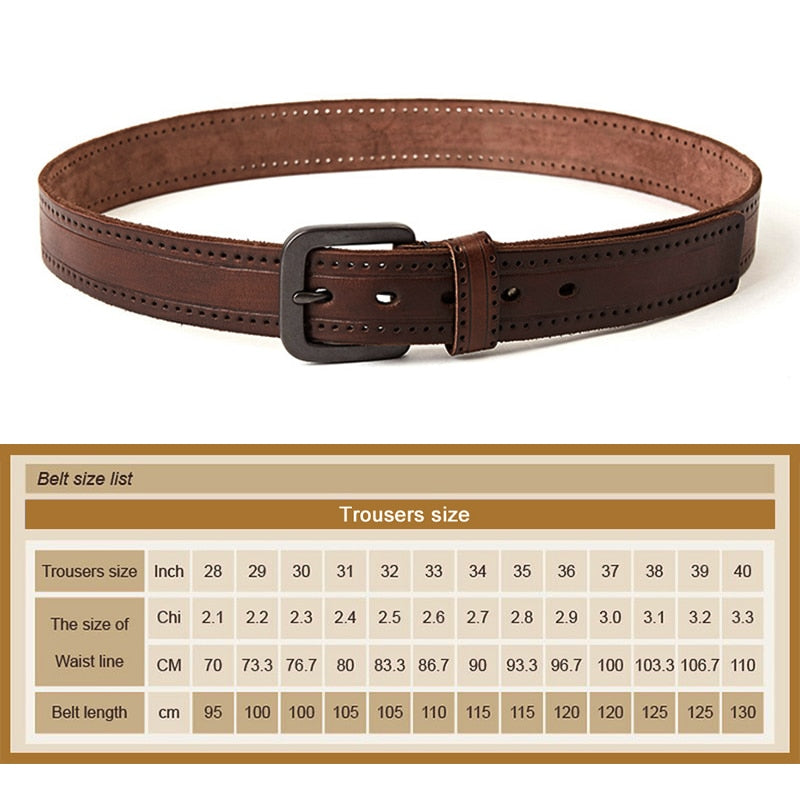 MEDYLA Natural Leather Belt