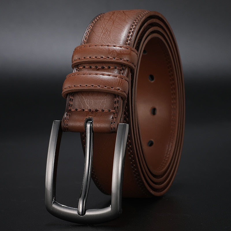 New Fashion Men&#39;s Genuine Leather Belts