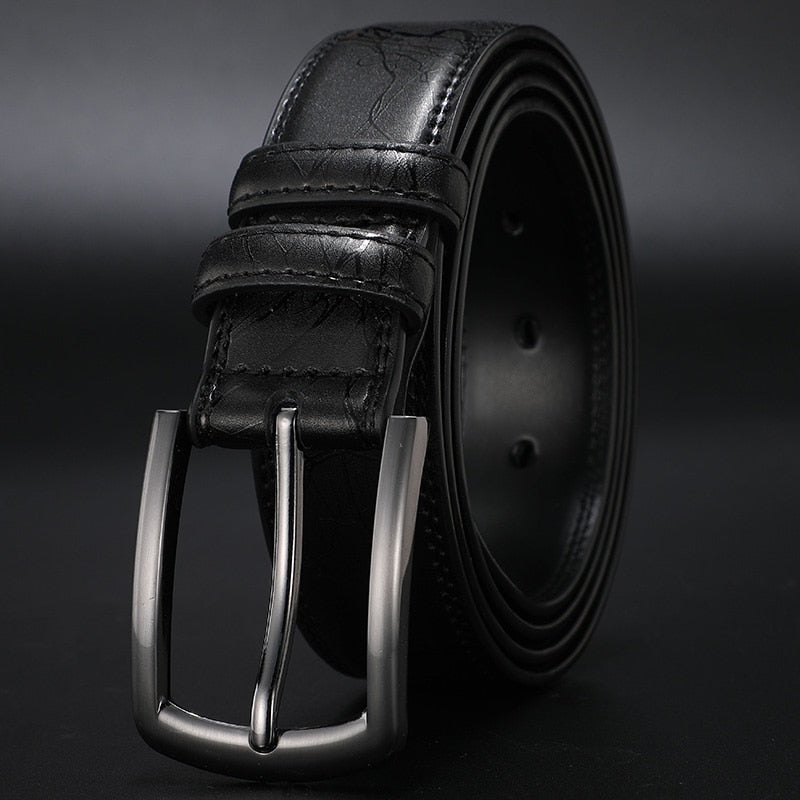 New Fashion Men&#39;s Genuine Leather Belts