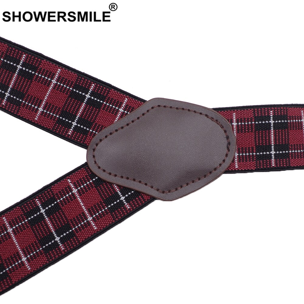 SHOWERSMILE Mens Trouser Braces