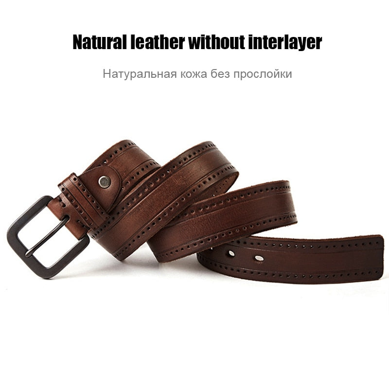 MEDYLA Natural Leather Belt