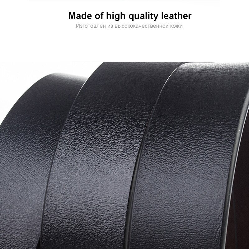 Men's Leather Belt For Suit