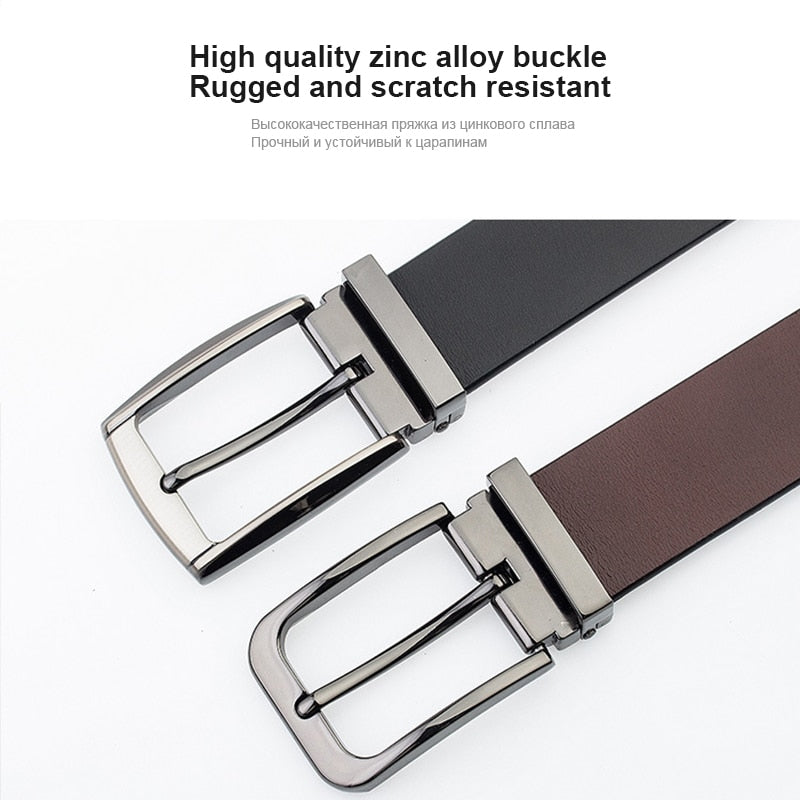 Men's Leather Belt For Suit