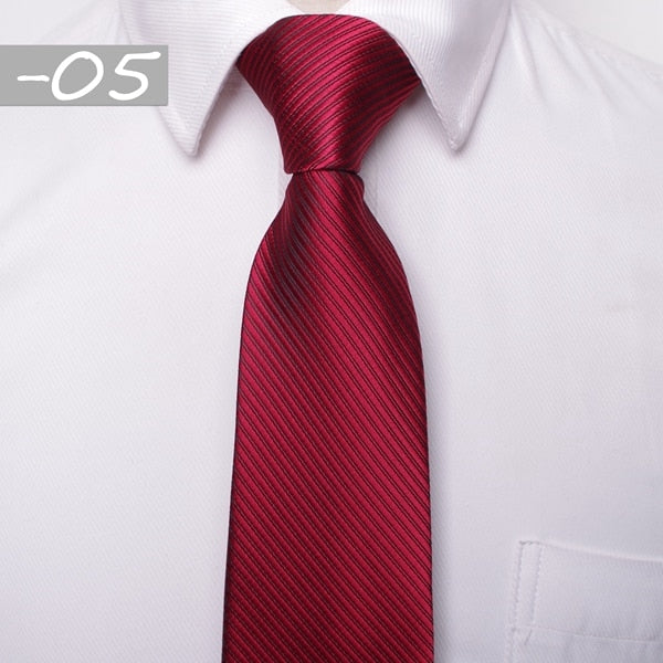 Classic men business formal wedding tie