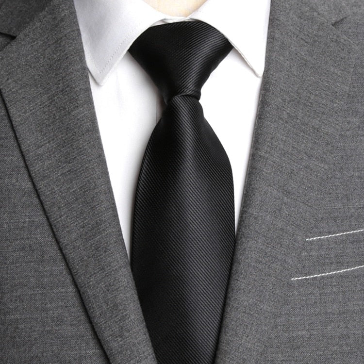 Classic men business formal wedding tie