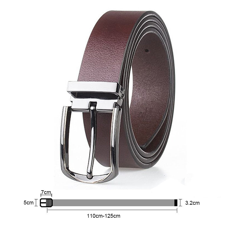 Men's Leather Belt For Suit