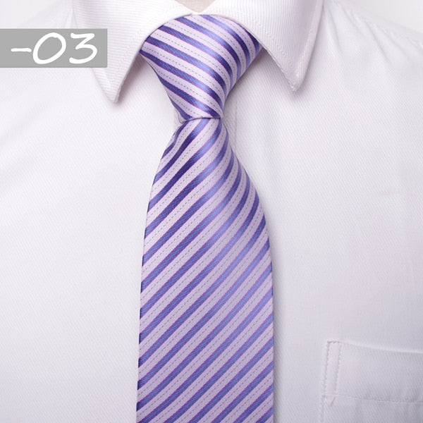 Classic men business formal wedding tie