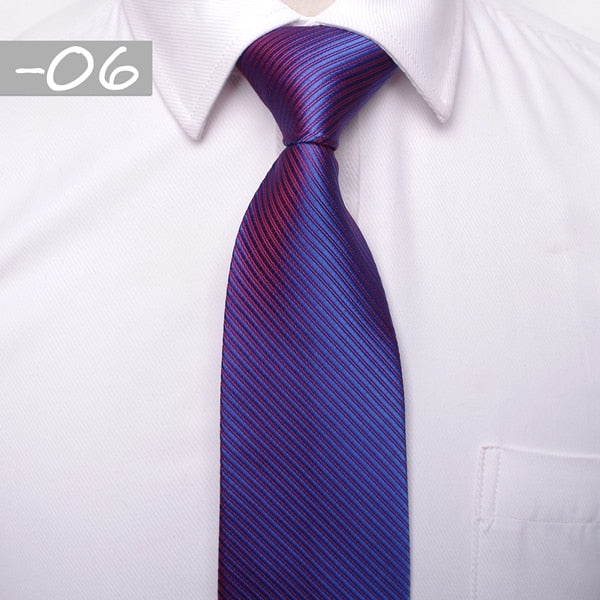 Classic men business formal wedding tie