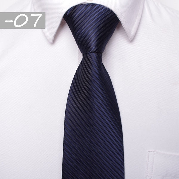 Classic men business formal wedding tie