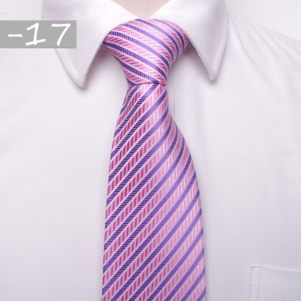 Classic men business formal wedding tie