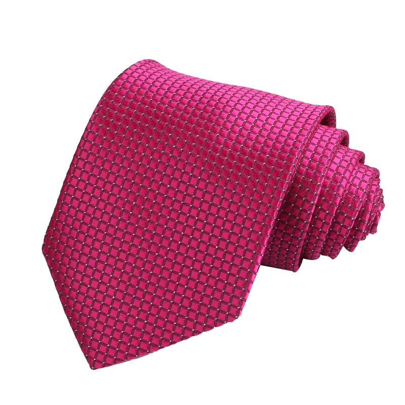 Classic Plaid Neck Ties for Men