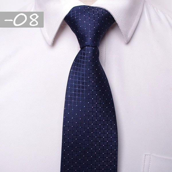 Classic men business formal wedding tie