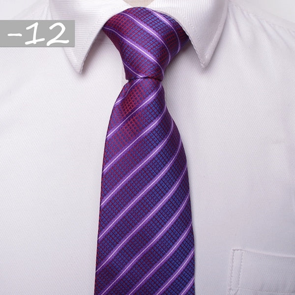 Classic men business formal wedding tie