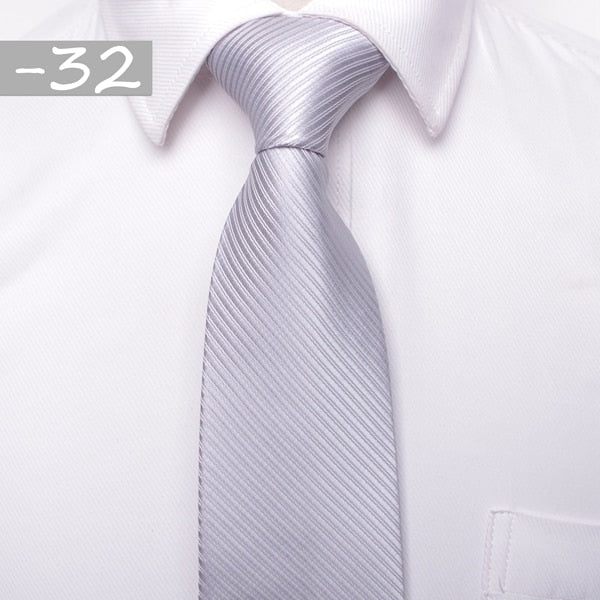 Classic men business formal wedding tie