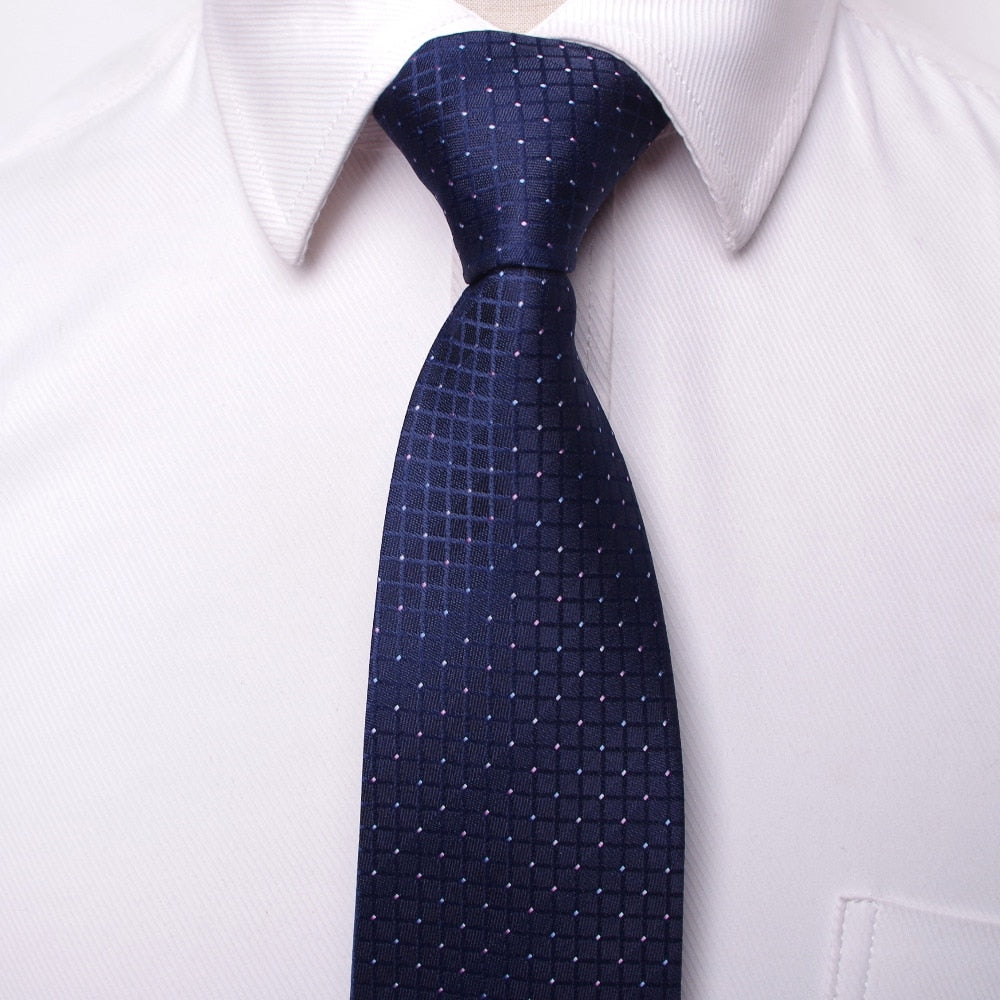 Classic men business formal wedding tie