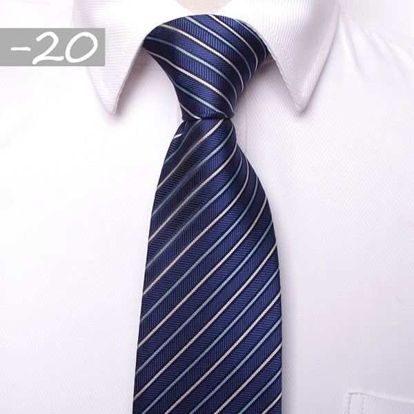 Classic men business formal wedding tie