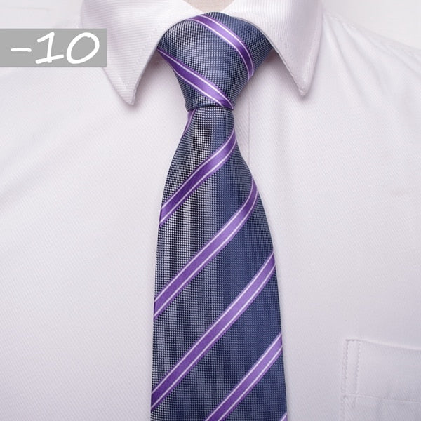 Classic men business formal wedding tie