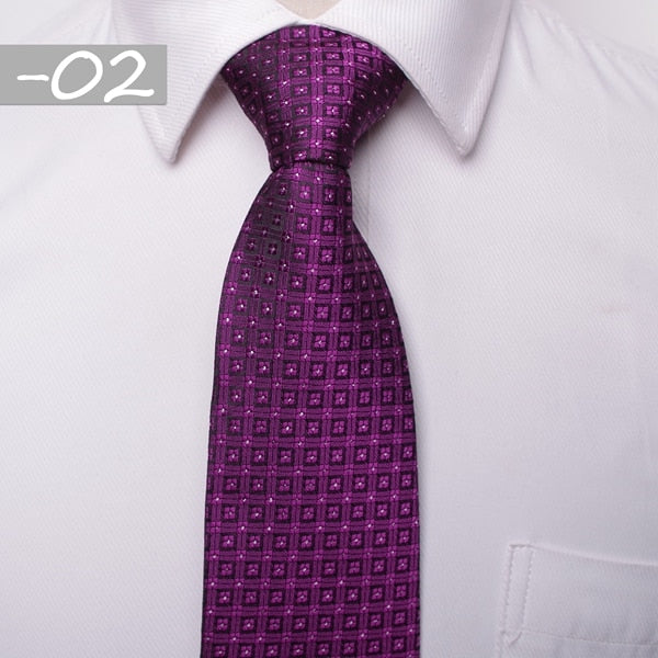 Classic men business formal wedding tie