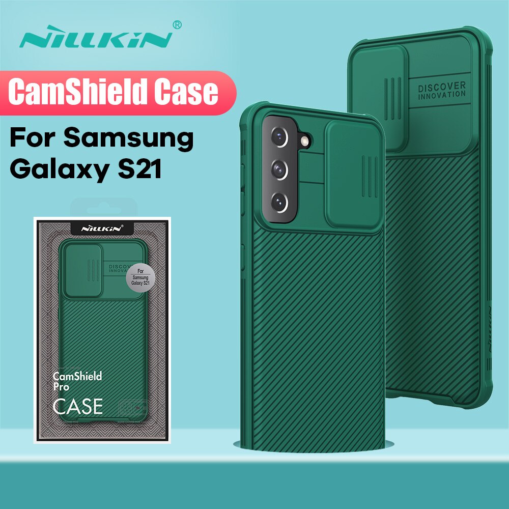 Case Slide Camera Protection Back Cover For Samsung Galaxy