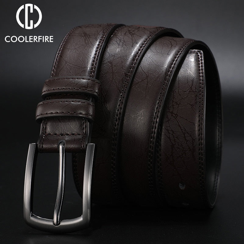 New Fashion Men&#39;s Genuine Leather Belts