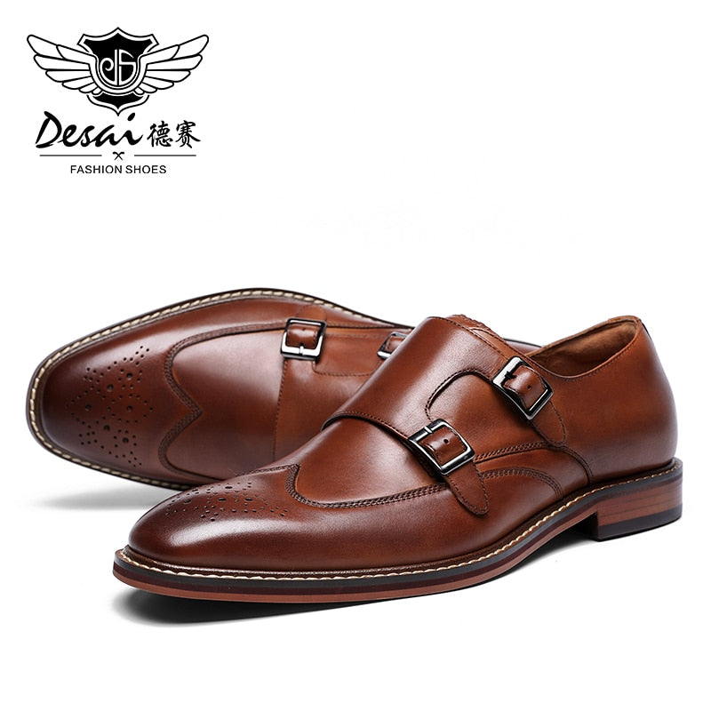 Genuine Leather Business Shoes for Men