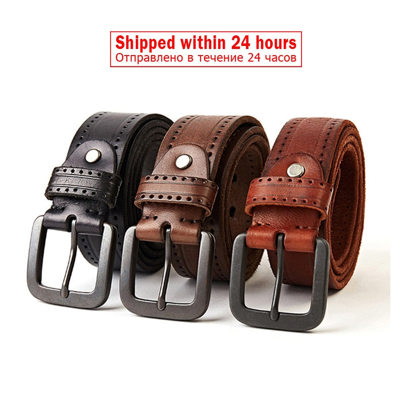 MEDYLA Natural Leather Belt