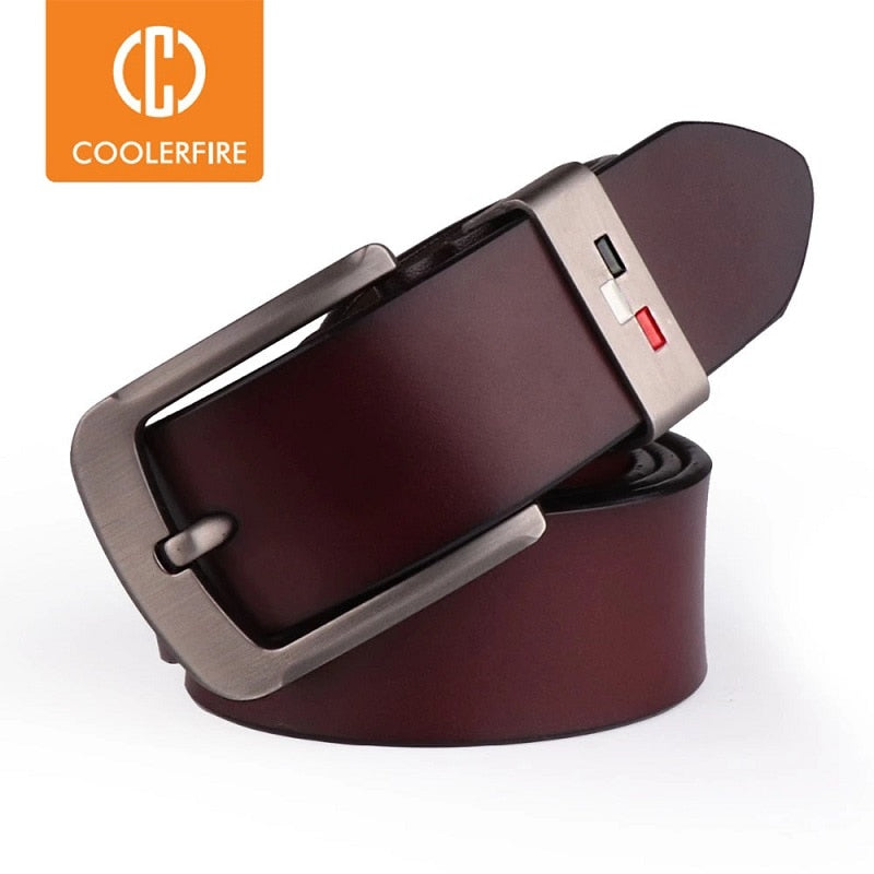 Men genuine leather belts