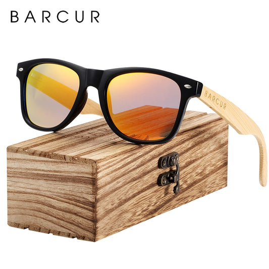 BARCUR Wood Sunglasses