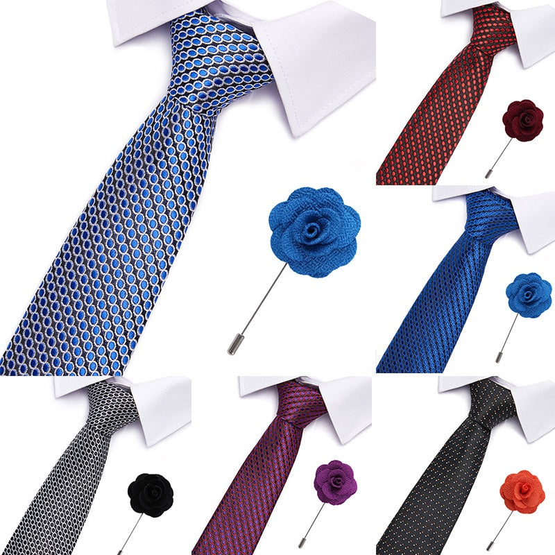 Necktie set for men ties