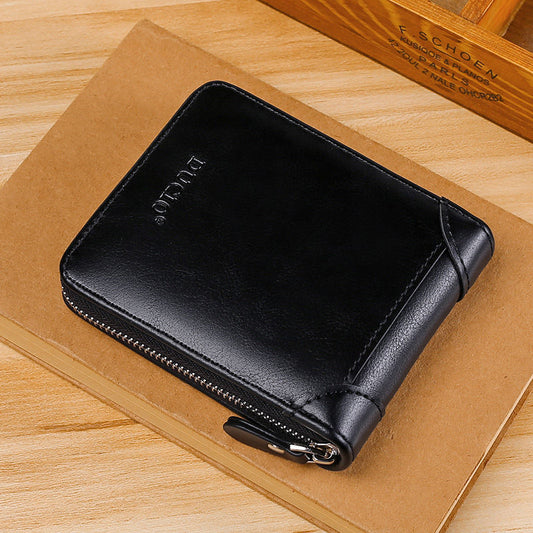 New Vintage Short Mens Wallet